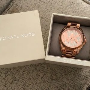 MK Rose Gold Watch